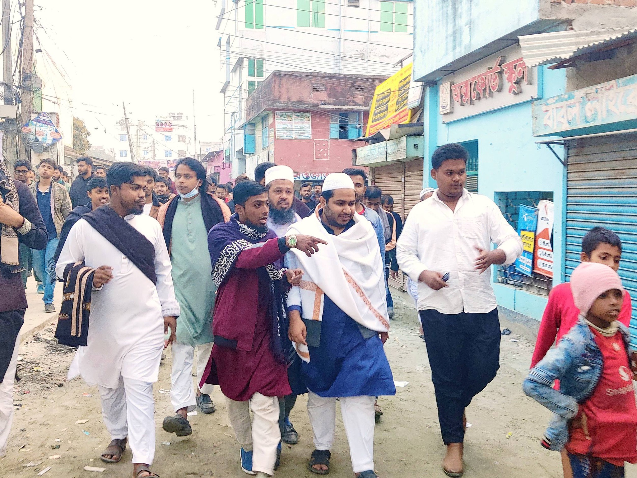 ফতুল্লায় বিশাল জনসভা