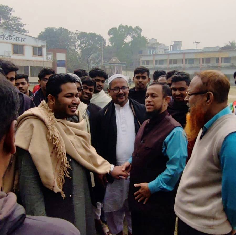 গোগনগর ইউনিয়নের স্কুল-মাদ্রাসার শিক্ষক, গার্ডিয়ান এবং এলাকাবাসী-মুরুব্বিদের সাথে সৌজন্য সাক্ষাৎ
